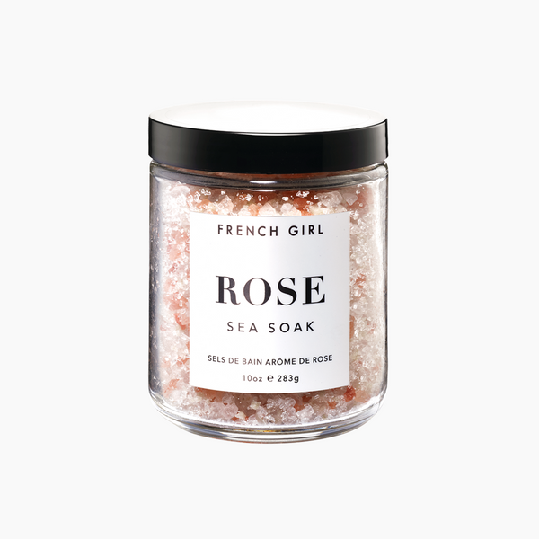 French Girl Rose Sea Soak - Calming Bath Salts